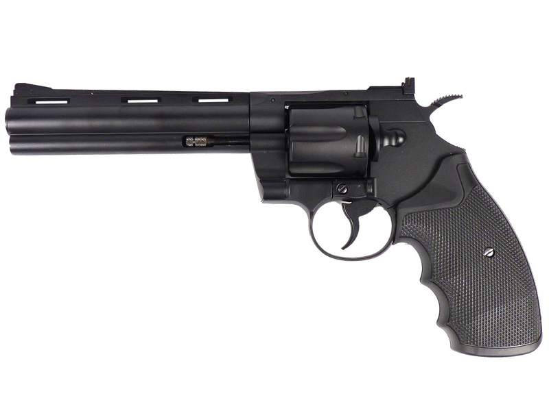 KWC 6″ Co2 Revolver (4.5mm-KM-68DN-Full Metal-NBB-BK) KWC 6″ Co2 Revolver (4.5mm-KM-68DN-Full Metal-NBB-BK)
