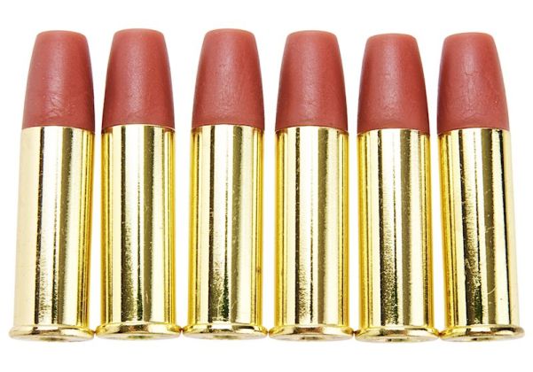 KWC Revolver Shells 4.5mm/.177 (Set of 6 pcs- KW-141) KWC 4.5mm Revolver Shells (Set of 6Pcs) .177 (KW-141)