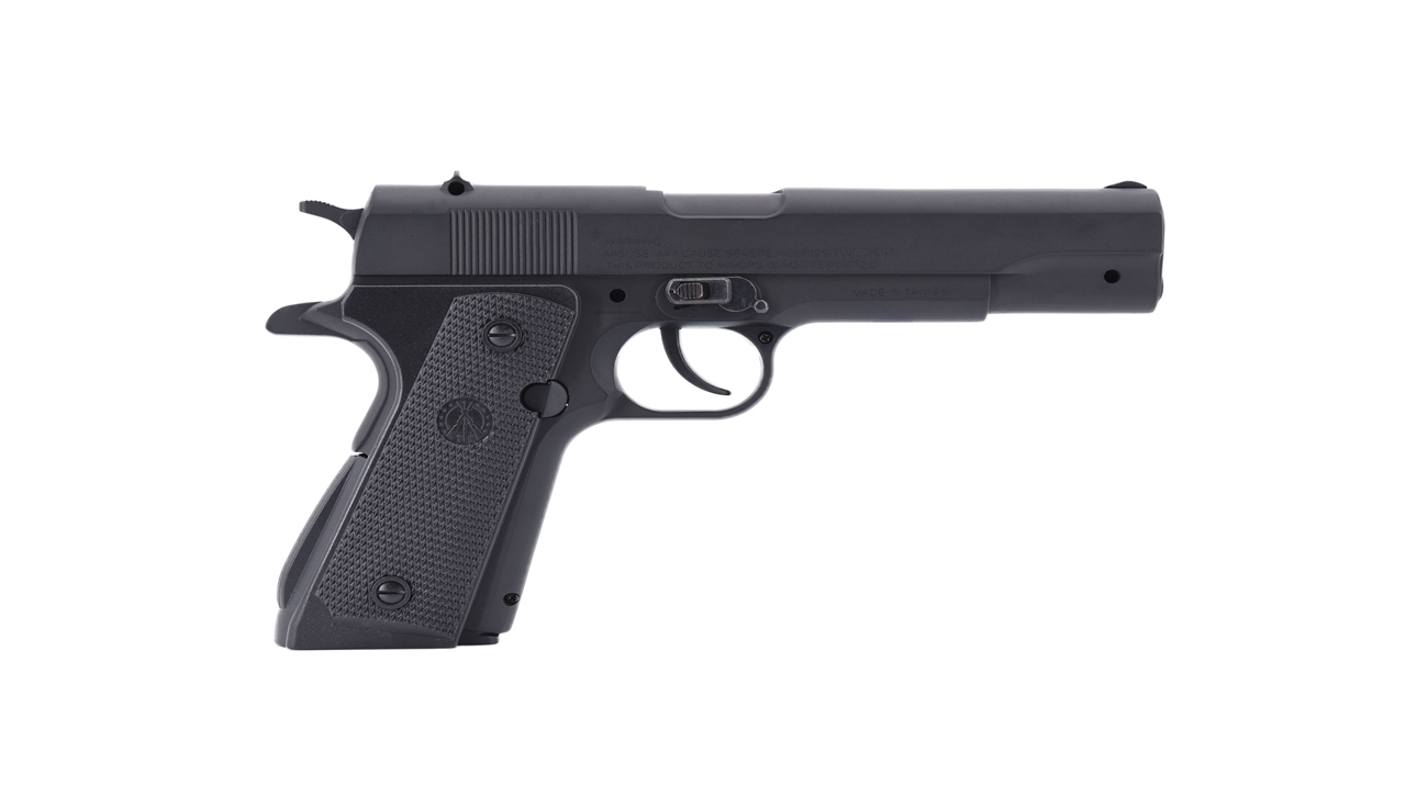 Hwasan M1911 Co2 Pistol (4.5mm – Black) Hwasan M1911 Co2 Pistol (4.5mm – Black)