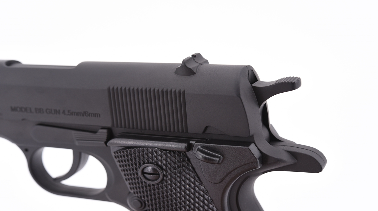 Hwasan M1911 Co2 Pistol (4.5mm – Black) Hwasan M1911 Co2 Pistol (4.5mm – Black)