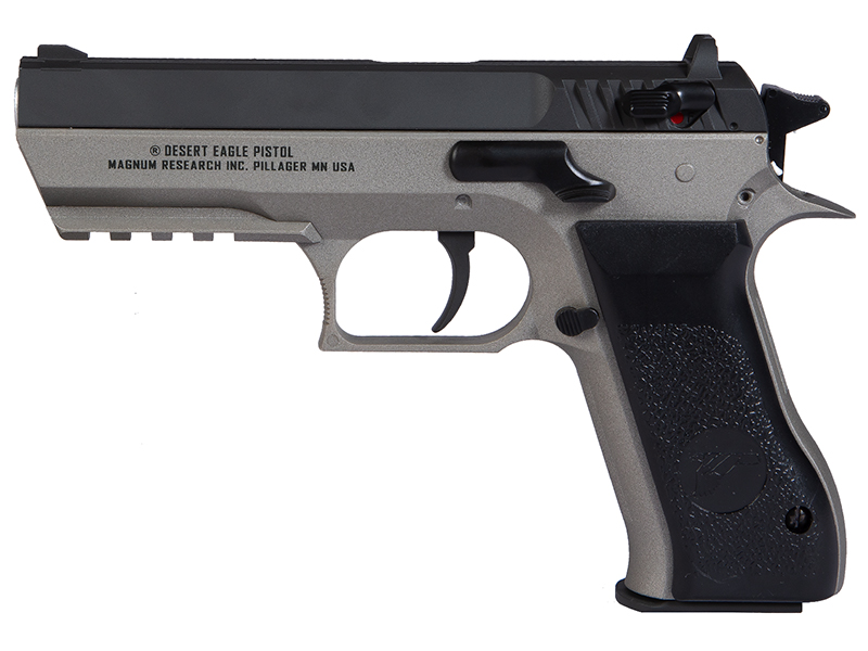 Magnum Research Inc. Baby Desert Eagle Co2 Non-Blowback Pistol (4.5mm/.177 – Cybergun – Dual-Tone – 958303) Magnum Research Inc. Baby Desert Eagle Co2 Non-Blowback Pistol (4.5mm/.177 - Cybergun - Dual-Tone - 958303)