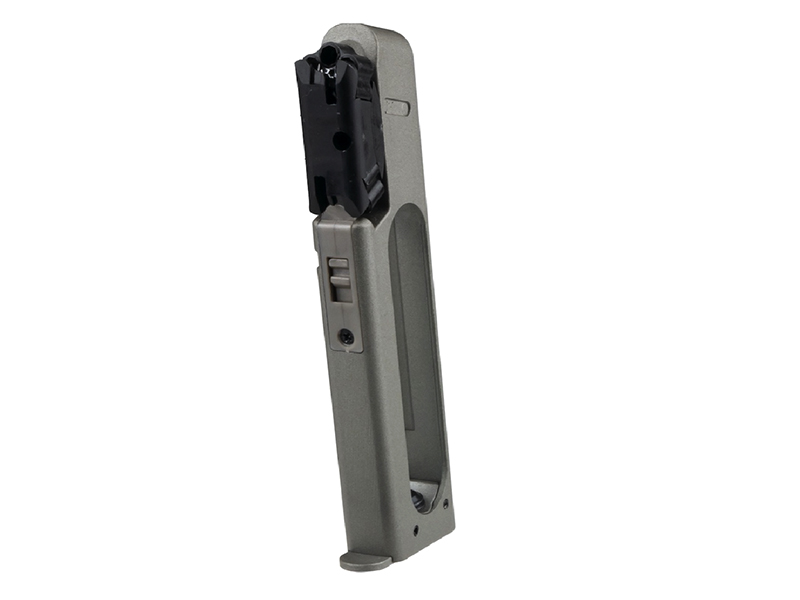 Auto Ordnance 1911 Series Co2 Magazine (4.5mm/.177 Pellet – Metal – Cybergun – 435012) Auto Ordnance 1911 Series Co2 Magazine (4.5mm/.177 Pellet - Metal - Cybergun - 435012)