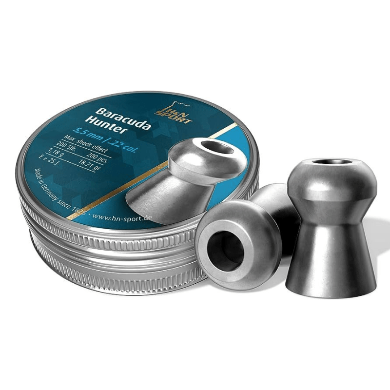 H&N Baracuda Hunter (5.5mm/.22 Pellets - 200 Rounds)