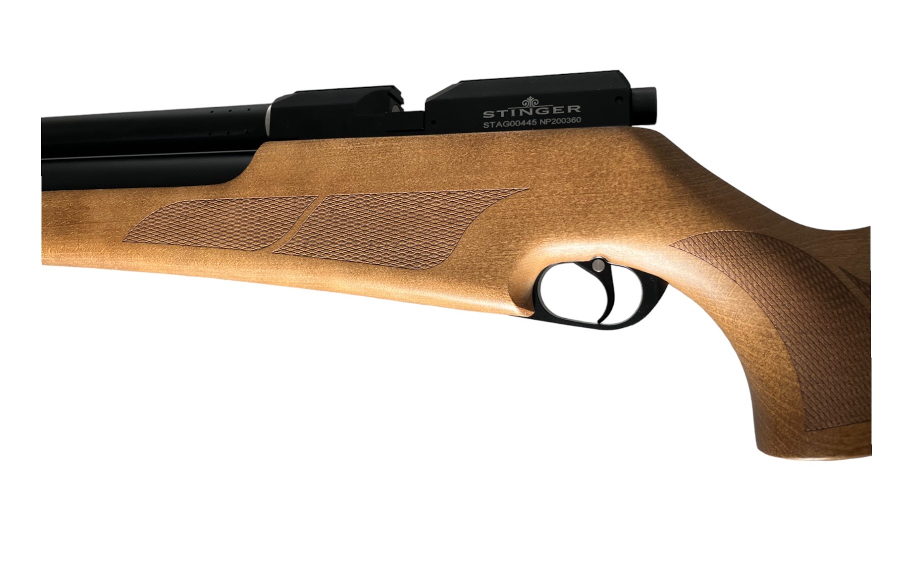 Stinger Neptuno PCP Air Gun (4.5mm/.177- Wood) Stinger Neptuno PCP Air Gun (4.5mm/.177- Wood)