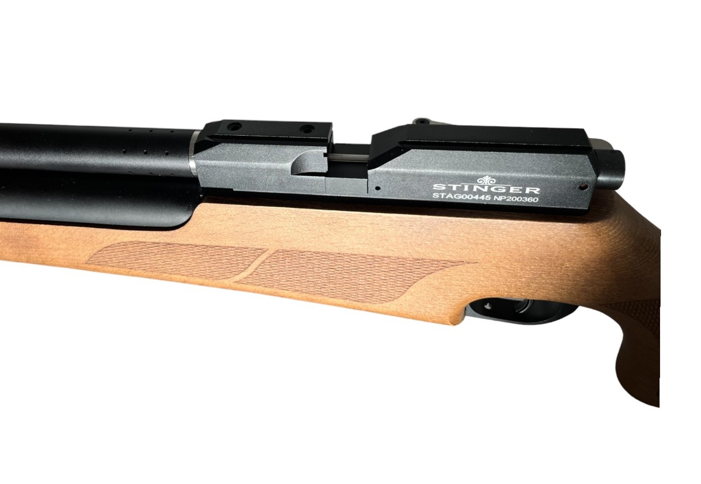 Stinger Neptuno PCP Air Gun (4.5mm/.177- Wood) Stinger Neptuno PCP Air Gun (4.5mm/.177- Wood)