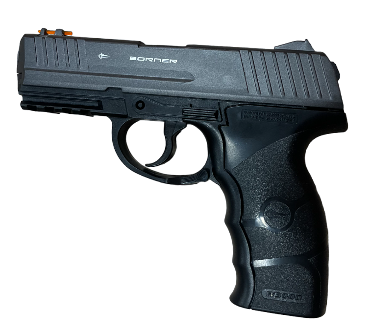 Borner 4.5mm/.177 W3000 (Polymer Body and Metal Slide – Black) Borner 4.5mm/.177 W3000 (Polymer Body and Metal Slide – Black)