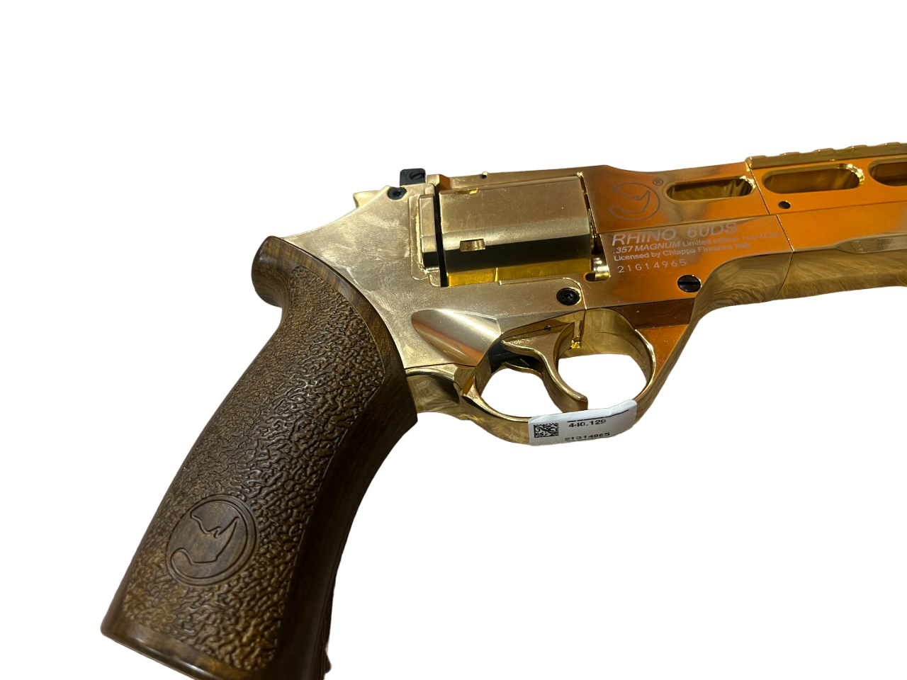 Chiappa 4.5mm/.177 Charging Rhino 60DS Co2 Revolver (6″ – Gold – 440.129) Chiappa 4.5mm/.177 Charging Rhino 60DS Co2 Revolver (6″ – Gold – 440.129)