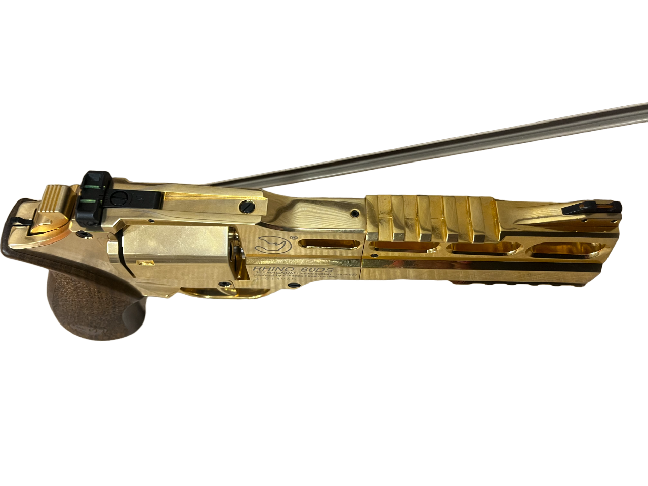 Chiappa 4.5mm/.177 Charging Rhino 60DS Co2 Revolver (6″ – Gold – 440.129) Chiappa 4.5mm/.177 Charging Rhino 60DS Co2 Revolver (6″ – Gold – 440.129)