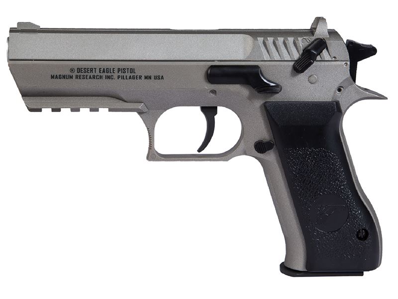Magnum Research Inc. Baby Desert Eagle Co2 Non-Blowback Pistol (4.5mm/.177 – Cybergun – Silver – 958302) Magnum Research Inc. Baby Desert Eagle Co2 Non-Blowback Pistol (4.5mm/.177 - Cybergun - Silver - 958302)