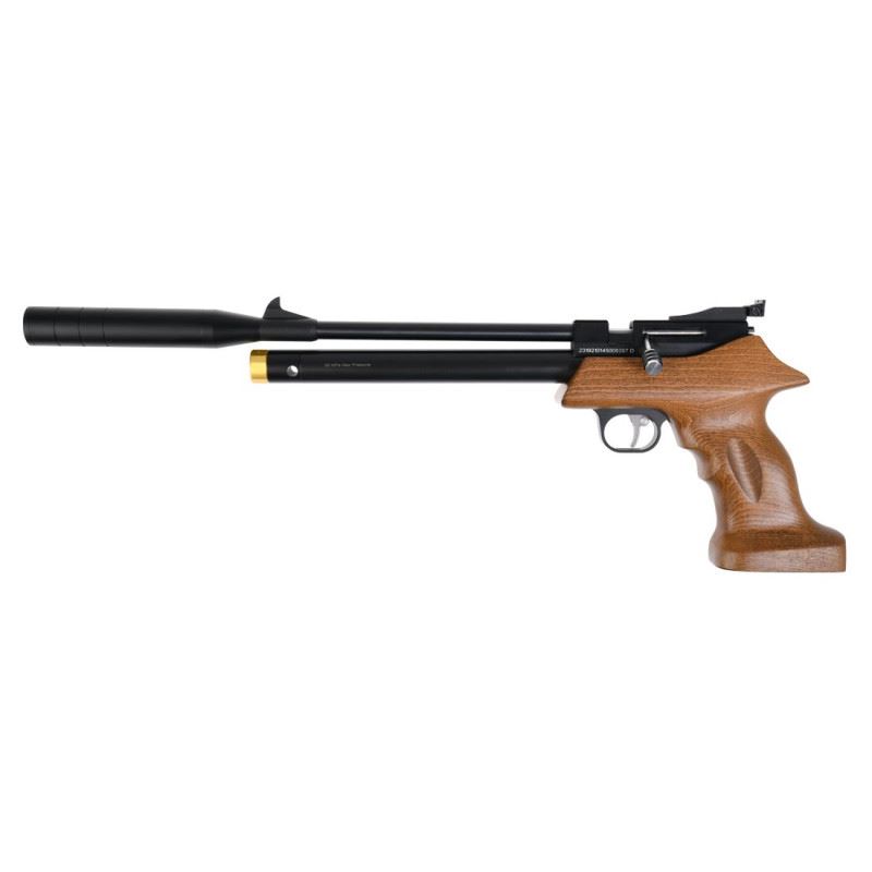 Stinger 4.5mm/.177 Hades PCP Pistol with Inbuilt Silencer Stinger 4.5mm/.177 Hades PCP Pistol with Inbuilt Silencer