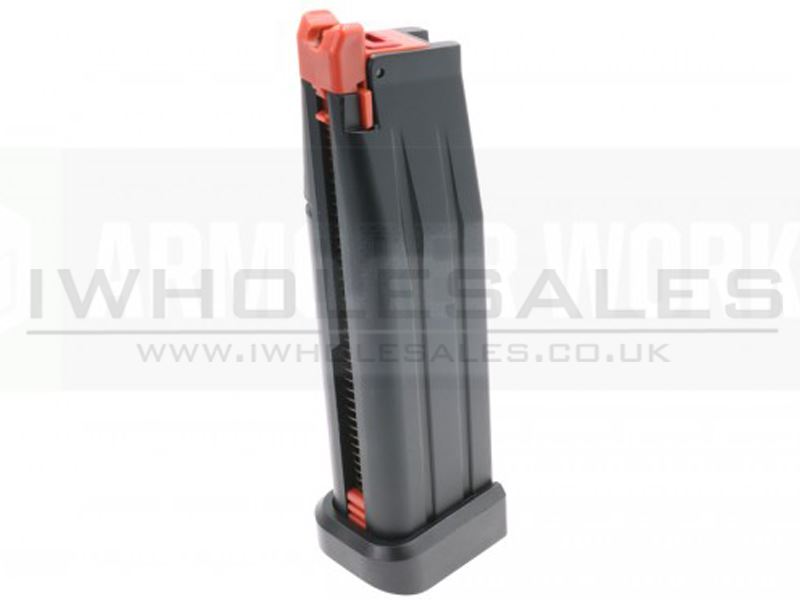 (Archived) Armorer Works CO2 Magazine (Hi-Capa Series - AG-MXMC01 - Black - 4.5mm)