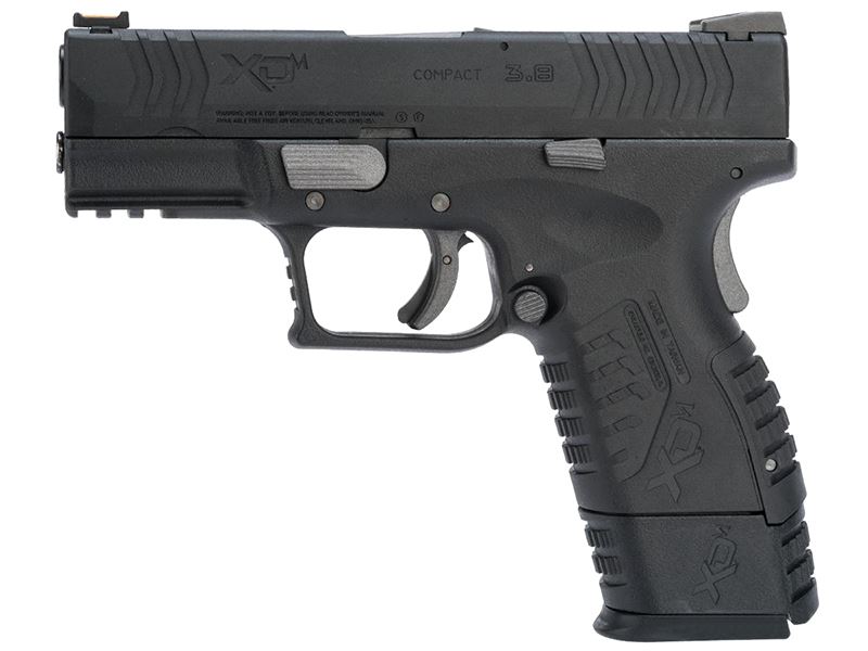 Springfield Armory 3.8 XDM .177/4.5mm CO2 Blowback Air Pistol (Full Metal – Reel Feel Recoil – Black – SA-XDM38CBB4-B) Springfield Armory 3.8 XDM .177/4.5mm CO2 Blowback Air Pistol (Full Metal - Reel Feel Recoil - Black - SA-XDM38CBB4-B)