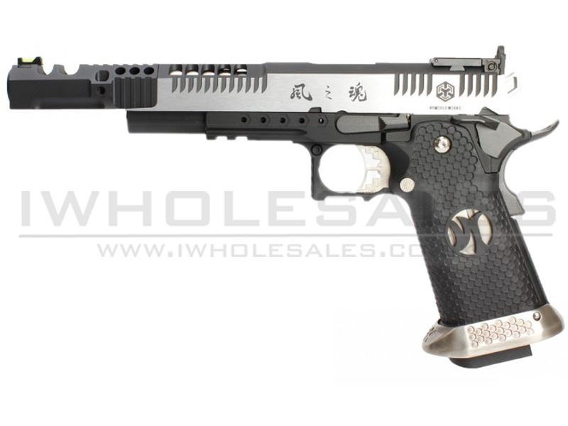 (Archived) Armorer Works Custom .38 SuperComp CO2 Blowback (AG-HX2401 – Silver – 4.5mm) (Archived) Armorer Works Custom .38 SuperComp CO2 Blowback (AG-HX2401 – Silver – 4.5mm)