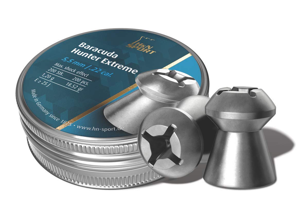 H&N Baracuda Hunter Extreme (5.5mm/.22 Pellets – 200 Rounds) H&N Baracuda Hunter Extreme (5.5mm/.22 Pellets - 200 Rounds)