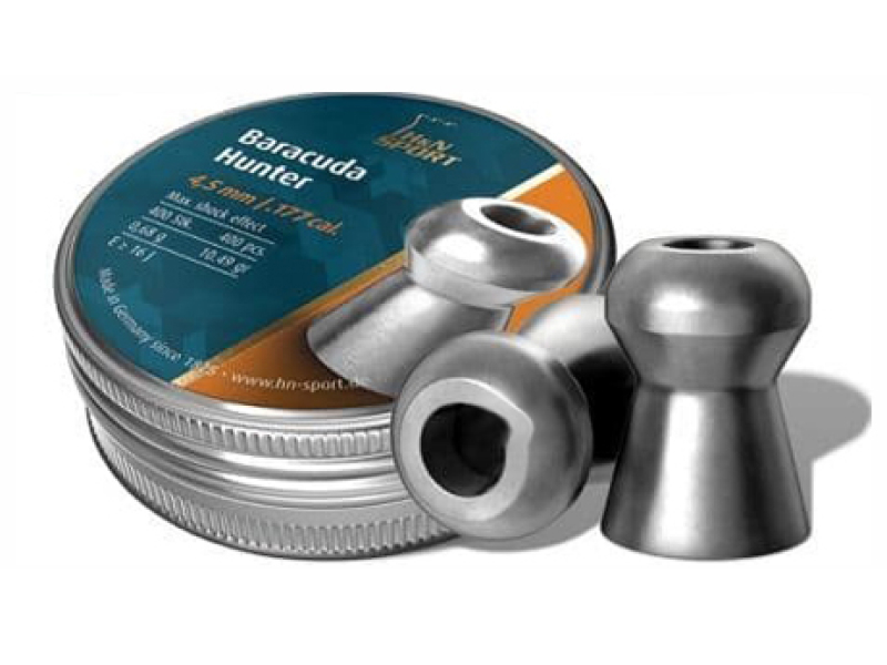H&N Baracuda Hunter (4.5mm/.177 Pellets – 400 Rounds) H&N Baracuda Hunter (4.5mm/.177 Pellets - 400 Rounds)