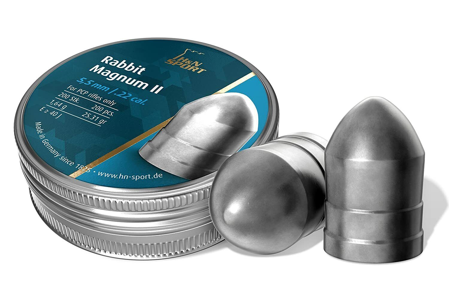 H&N Rabbit Magnum II (5.5mm/.22 Pellets – 200 Rounds) H&N Rabbit Magnum II (5.5mm/.22 Pellets – 200 Rounds)