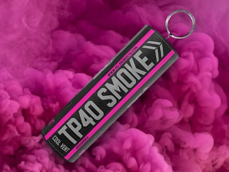 Enola Gaye TP40 Top Pull Smoke Grenade (TP40P – Pink) Enola Gaye TP40 Top Pull Smoke Grenade (TP40P - Pink)