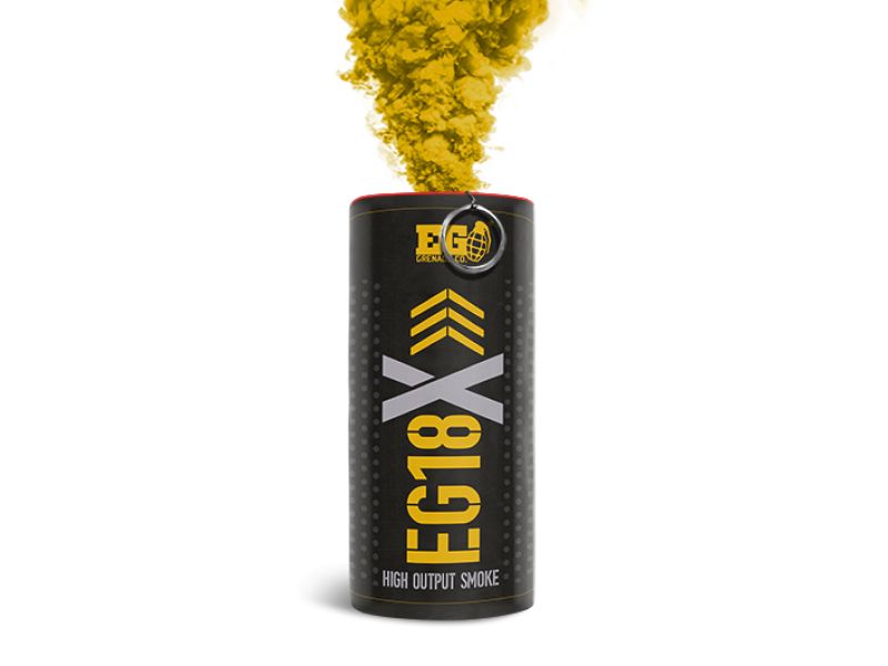 Enola Gaye EG18X Wire Pull Smoke Grenade (EG18XY – Yellow) Enola Gaye EG18X Wire Pull Smoke Grenade (EG18XY - Yellow)
