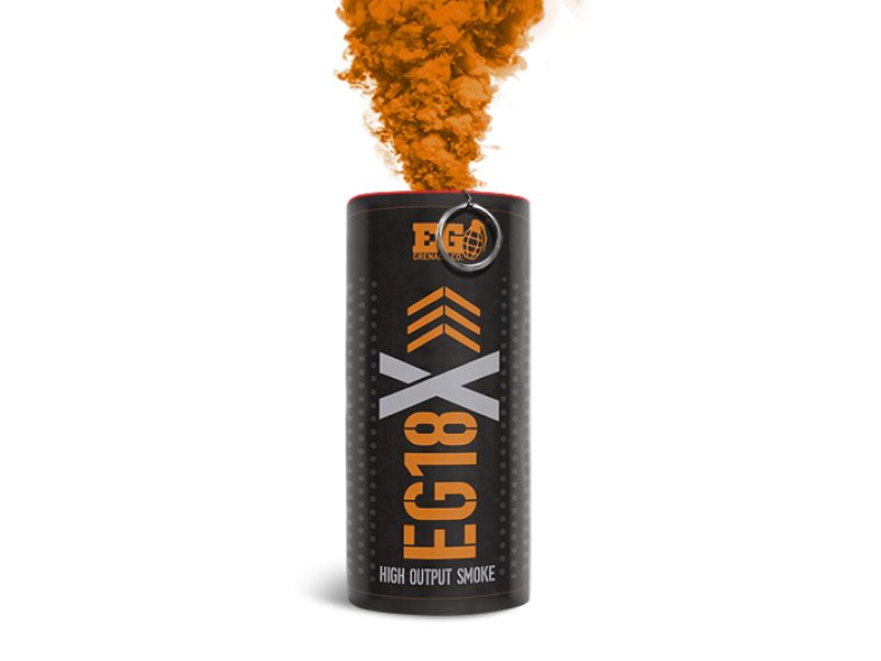 Enola Gaye EG18X Wire Pull Smoke Grenade (EG18XO – Orange) Enola Gaye EG18X Wire Pull Smoke Grenade (EG18XO - Orange)