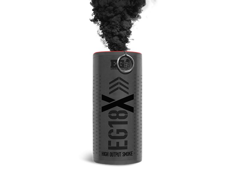 Enola Gaye EG18X Wire Pull Smoke Grenade (EG18XB – Black) Enola Gaye EG18X Wire Pull Smoke Grenade (EG18XB - Black)