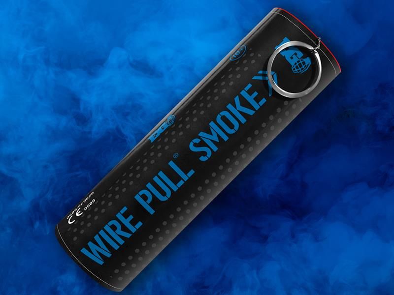 Enola Gaye WP40 Wire Pull Smoke Grenade (WP03BL – Blue) Enola Gaye WP40 Wire Pull Smoke Grenade (WP03BL - Blue)