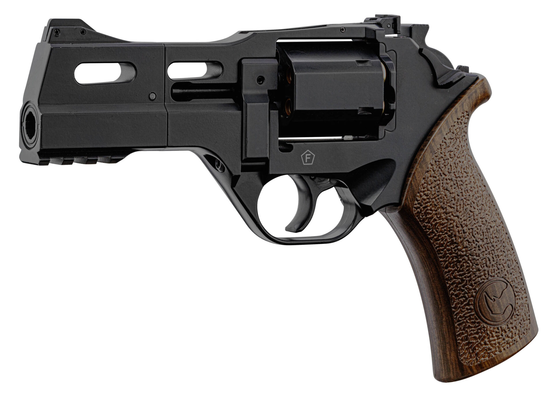 Chiappa 4.5mm/.177 Charging Rhino 40DS Co2 Revolver (4″ – Black – 440.123) Chiappa 4.5mm/.177 Charging Rhino 40DS Co2 Revolver (4" - Black - 440.123)