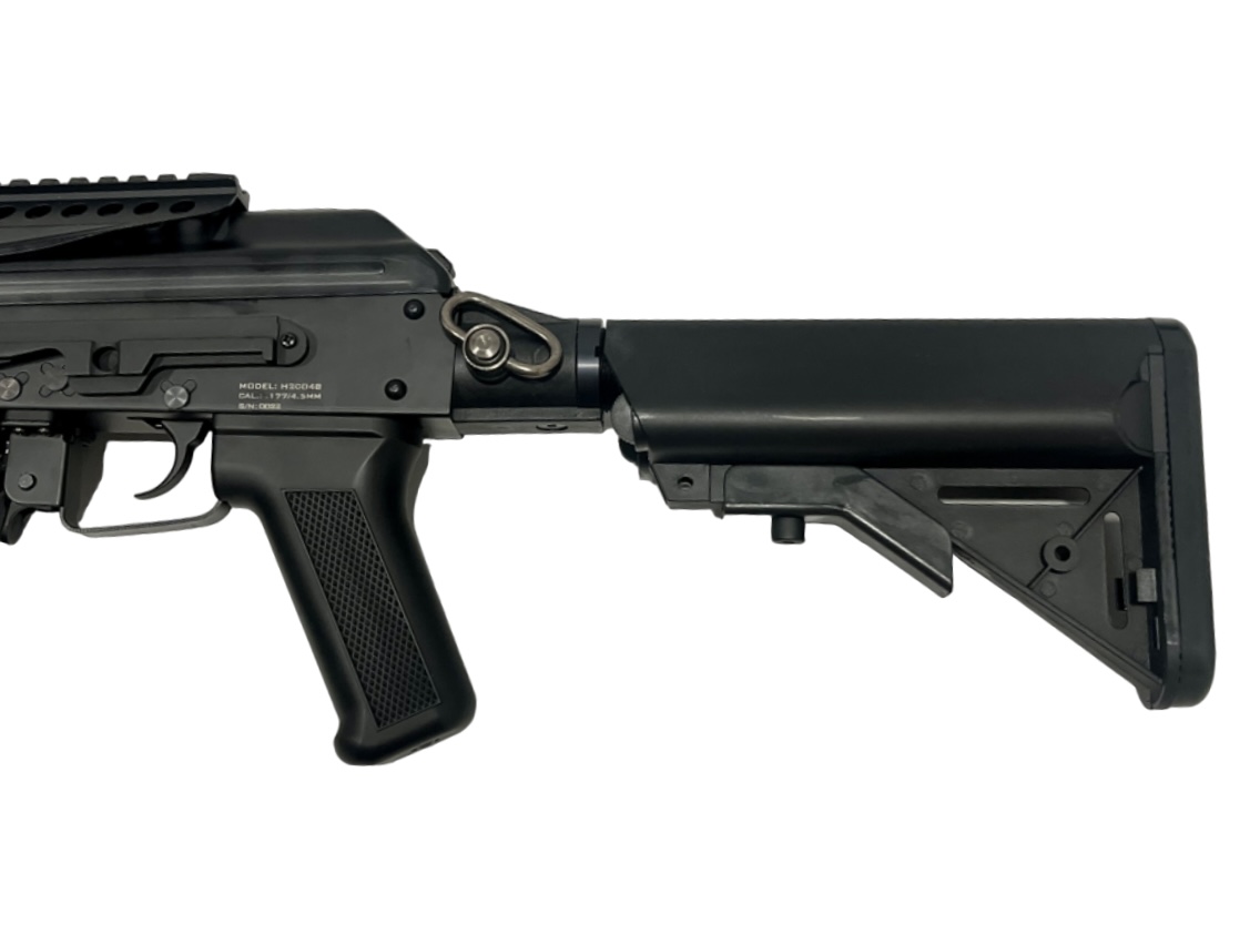 Huntsman Arms Tactical Co2 AK-47 Rifle (4.5mm/.177- Black)