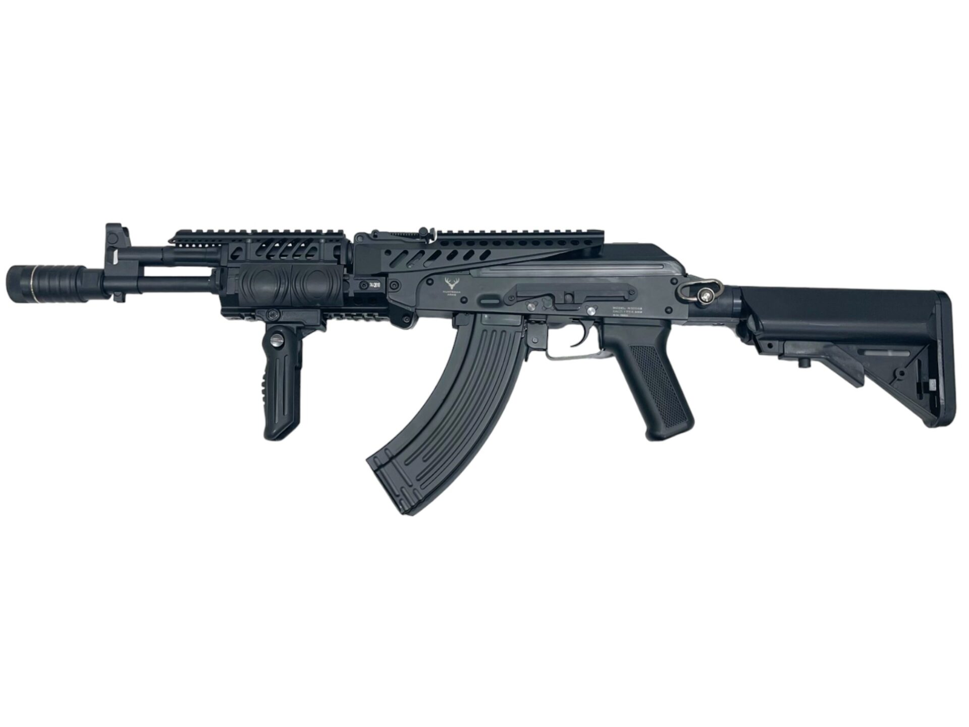 Huntsman Arms Tactical Co2 AK-47 Rifle (4.5mm/.177- Black) Huntsman Arms Tactical Co2 AK-47 Rifle 4.5mm/.177
