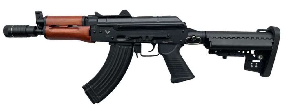Huntsman Arms Tactical Co2 AK-47 Air Rifle, Short (Wooden Handguard) Huntsman Arms Tactical Co2 AK-47 Air RIfle