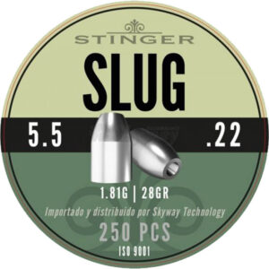 Stinger Slug .22/5.5mm – 1.81g – 250 Rounds Stinger Slug .22/5.5mm - 1.81g - 250 Rounds