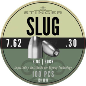 Stinger Slug .30/7.62mm – 3.90g – 100 Rounds Stinger Slug .30/7.62mm - 3.90g - 100 Rounds
