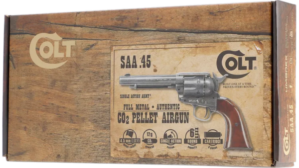 Umarex – 5.8320 Colt Single Action Army Antique .177 Pellet 5.5inch (COSAAAP5 ) Umarex – 5.8320 Colt Single Action Army Antique .177 Pellet 5.5inch (COSAAAP5 )