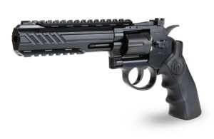 KLI 6.0″ Herc Co2 Revolver (.177/4.5mm – Full Metal – L45-19081-BX – Black) KLI 6.0" Herc Co2 Revolver (.177/4.5mm - Full Metal - L45-19081-BX - Black)