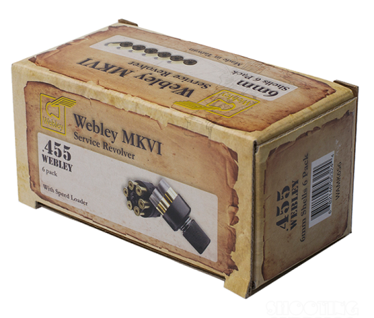 Webley MKVI Replacement Shells 6 Pack – 4.5mm/.177 BB Webley MKVI Replacement Shells 6 Pack – 4.5mm/.177 BB