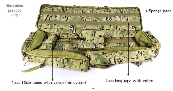 Big Foot HMG M249 Gun Bag (Tan) Big Foot HMG M249 Gun Bag (Tan)