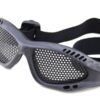 Big Foot Zero Steel Mesh Goggles(Small) (Round Orifice) (Black)