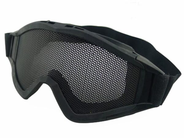 Big Foot Zero Steel Mesh Goggles (Big) (Round Orifice) (Black) Big Foot Zero Steel Mesh Goggles (Big) (Round Orifice) (Black)