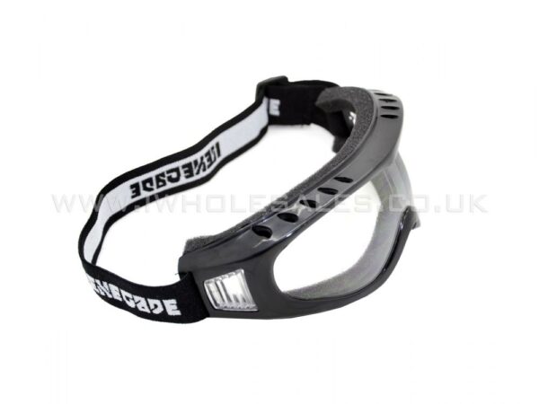 Clear Protective Goggles with Cotton Strap