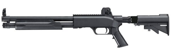 APS Paintball Marker Pump Action Shotgun (14 Inch – Co2 Powered – 0.68 – Black) APS Paintball Marker Pump Action Shotgun (14 Inch – Co2 Powered – 0.68 – Black)