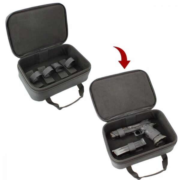 S&T Single Pistol Semi-Hard Case Urban Grey (305x210x80mm – STGC02HSGR) S&T Single Pistol Semi-Hard Case Urban Grey (305x210x80mm – STGC02HSGR)
