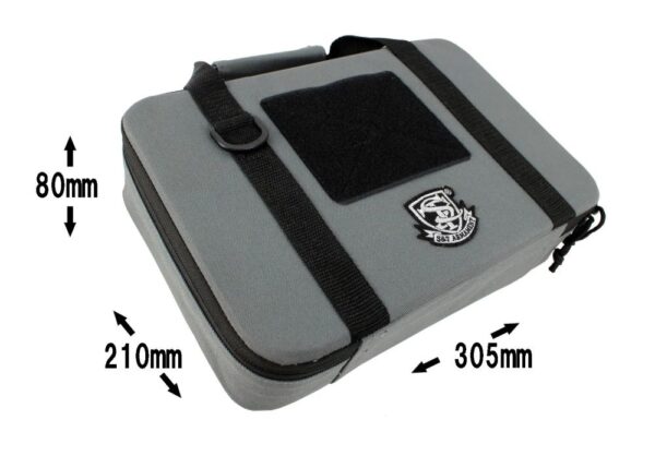 S&T Single Pistol Semi-Hard Case Urban Grey (305x210x80mm – STGC02HSGR) S&T Single Pistol Semi-Hard Case Urban Grey (305x210x80mm – STGC02HSGR)
