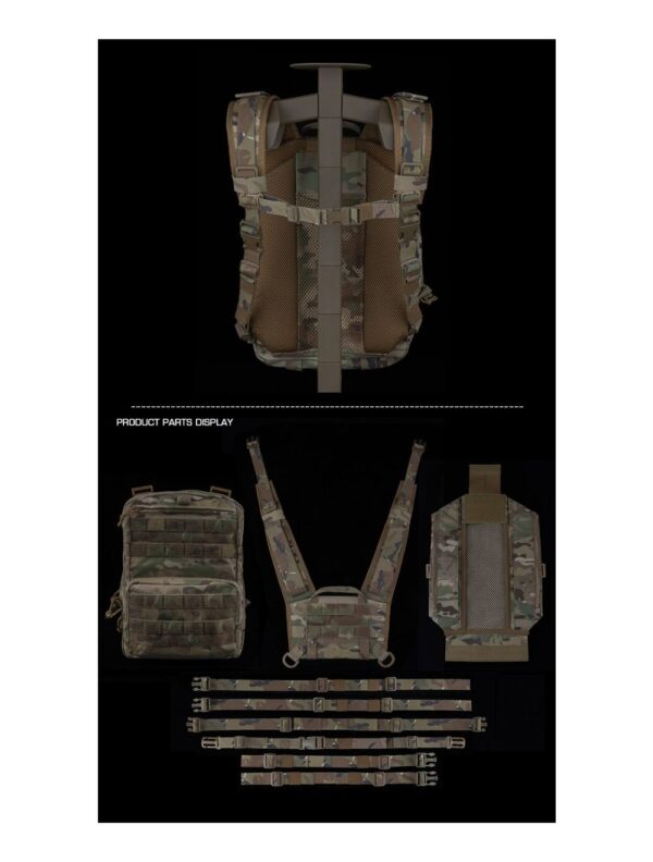 Big Foot – R Assault Tactical Backpack Set (Tan) Big Foot – R Assault Tactical Backpack Set (Tan)