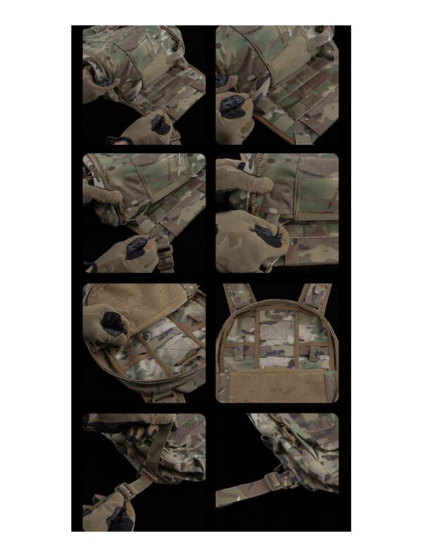 Big Foot – R Assault Tactical Backpack Set (Tan) Big Foot – R Assault Tactical Backpack Set (Tan)