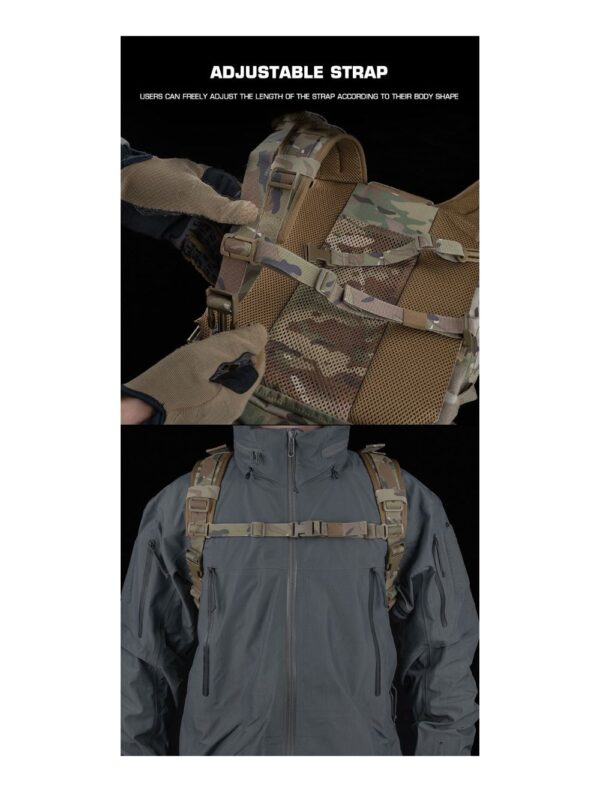 Big Foot – R Assault Tactical Backpack Set (Black) Big Foot – R Assault Tactical Backpack Set (Black)