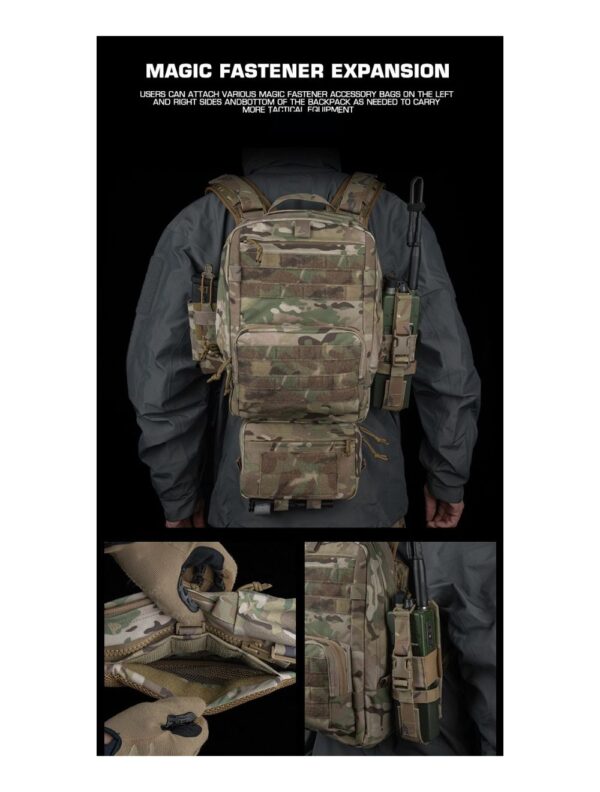 Big Foot – R Assault Tactical Backpack Set (Tan) Big Foot – R Assault Tactical Backpack Set (Tan)