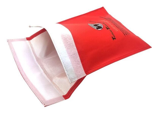 WE Battery/Lipo/Life Charging Safety Bag (Red) WE Battery/Lipo/Life Charging Safety Bag (Red)