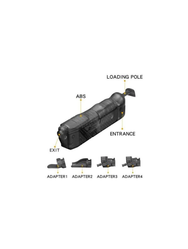 Big Foot 4.5mm / .177 Speed Loader with 4 Attachments (Black)