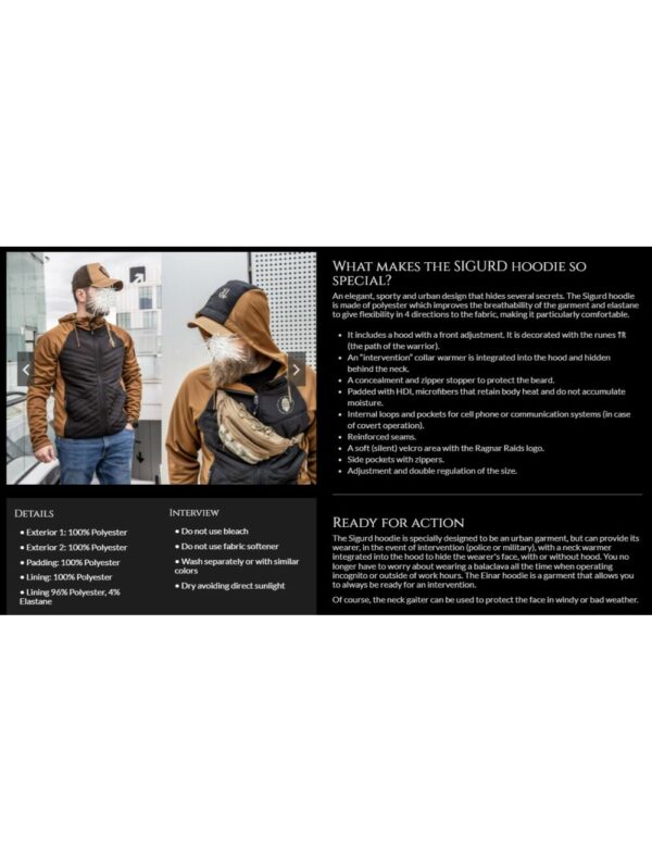Ragnar Raids – SIGURD Hybrid c.Coyote – Black Size S Ragnar Raids – SIGURD Hybrid c.Coyote – Black Size S