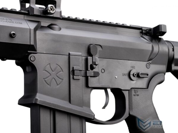 EMG x Daniel Defense M4 EAG Electric Air Gun (EDGE II Gearbox – NSR Gen. 4 RIS – 4.5mm/.177 – sNSBR-10B) (inc. lipo bat. and charger) EMG x Daniel Defense M4 EAG Electric Air Gun (EDGE II Gearbox – NSR Gen. 4 RIS – 4.5mm/.177 – sNSBR-10B) (inc. lipo bat. and charger)
