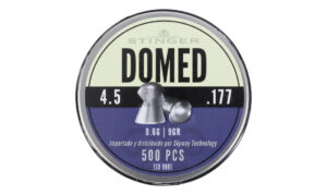 Stinger Domed .177/4.5mm – 0.60gr – 500 Pellets Stinger Domed .177/4.5mm - 0.60gr - 500 Pellets